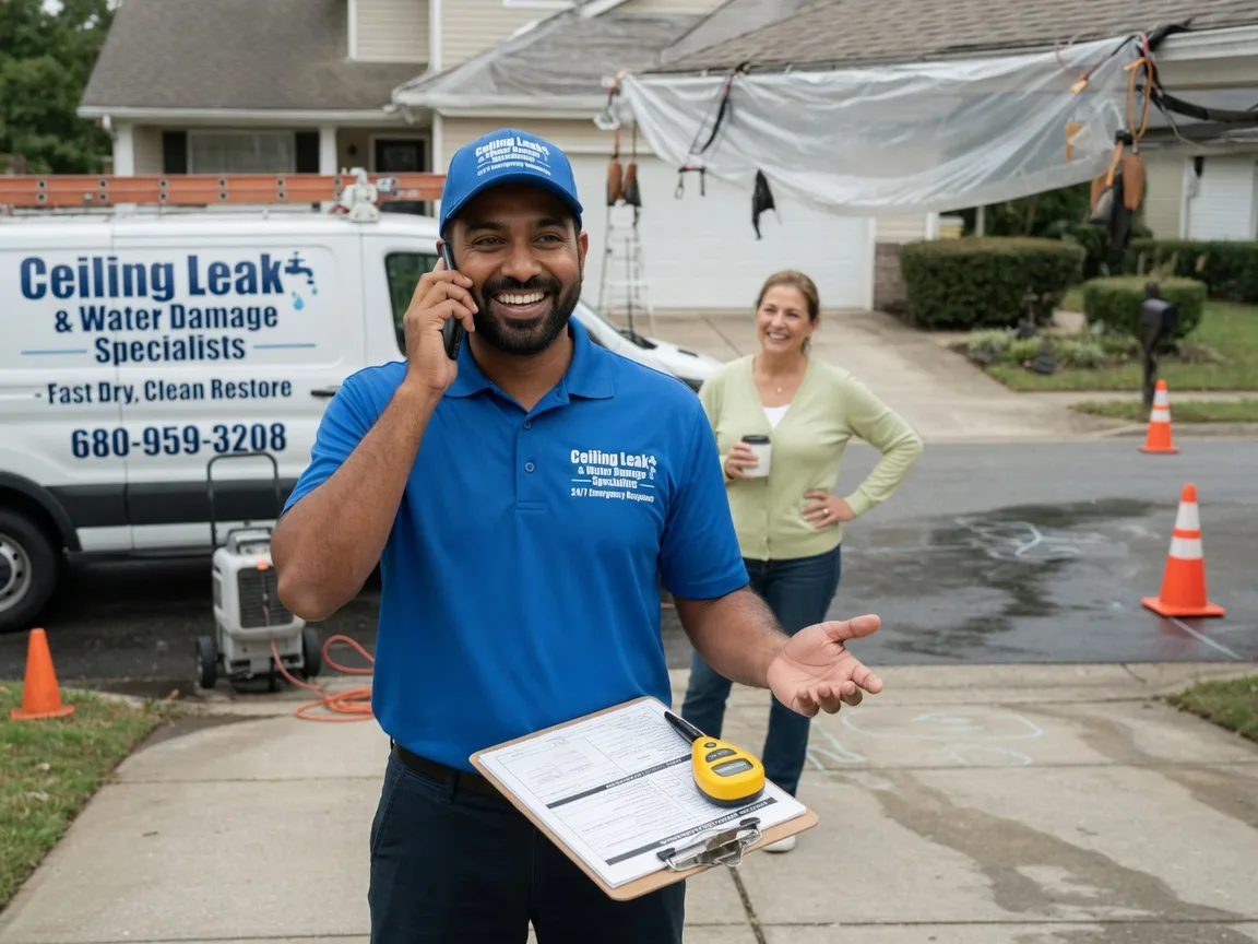 Ceiling Leak Cleanup Rancocas, NJ FAQs